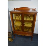 Edwardian Mahogany Display Cabinet