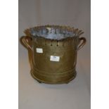 WWI Trench Art Shell Case Jardiniere