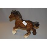 Beswick Shire Horse Figurine