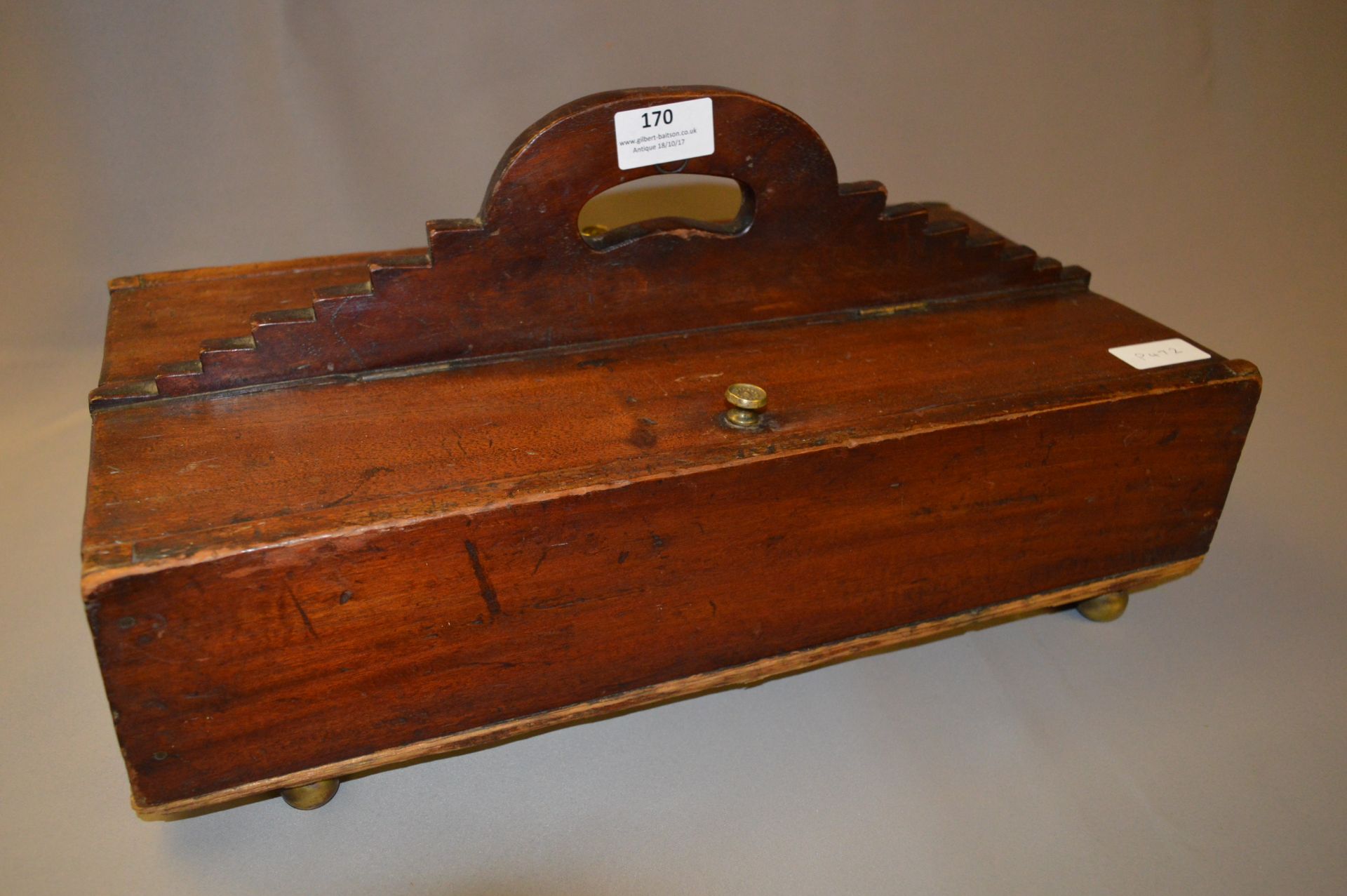 Early 19th Century Mahogany Cutlery Box