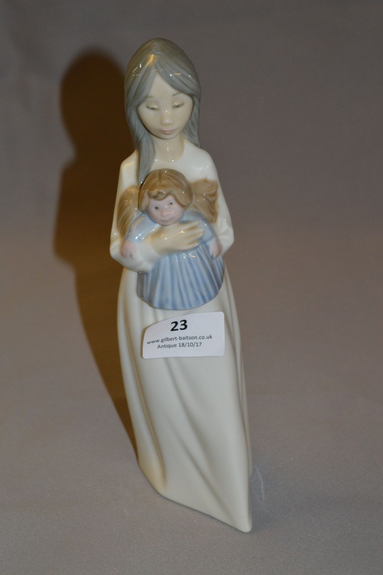 Nao Lladro Figurine - Girl with Doll