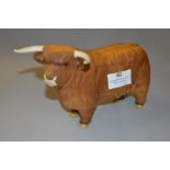 Beswick Highland Bull Figurine