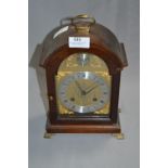 Mahogany Cased Mantle Clock