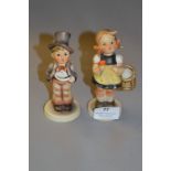 2 Goebel West Germany Figurines