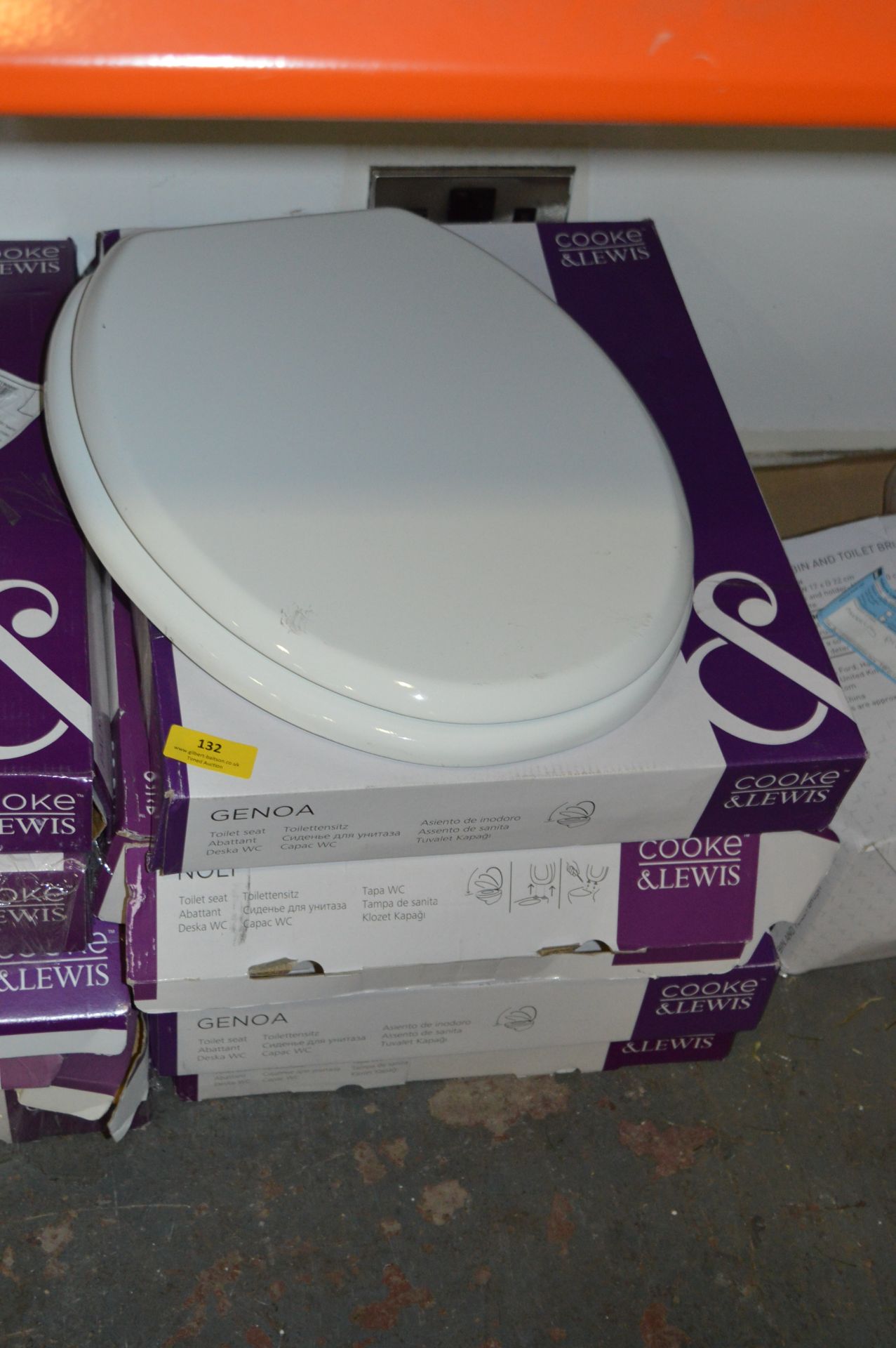 *Six Cooke & Lewis Toilet Seats