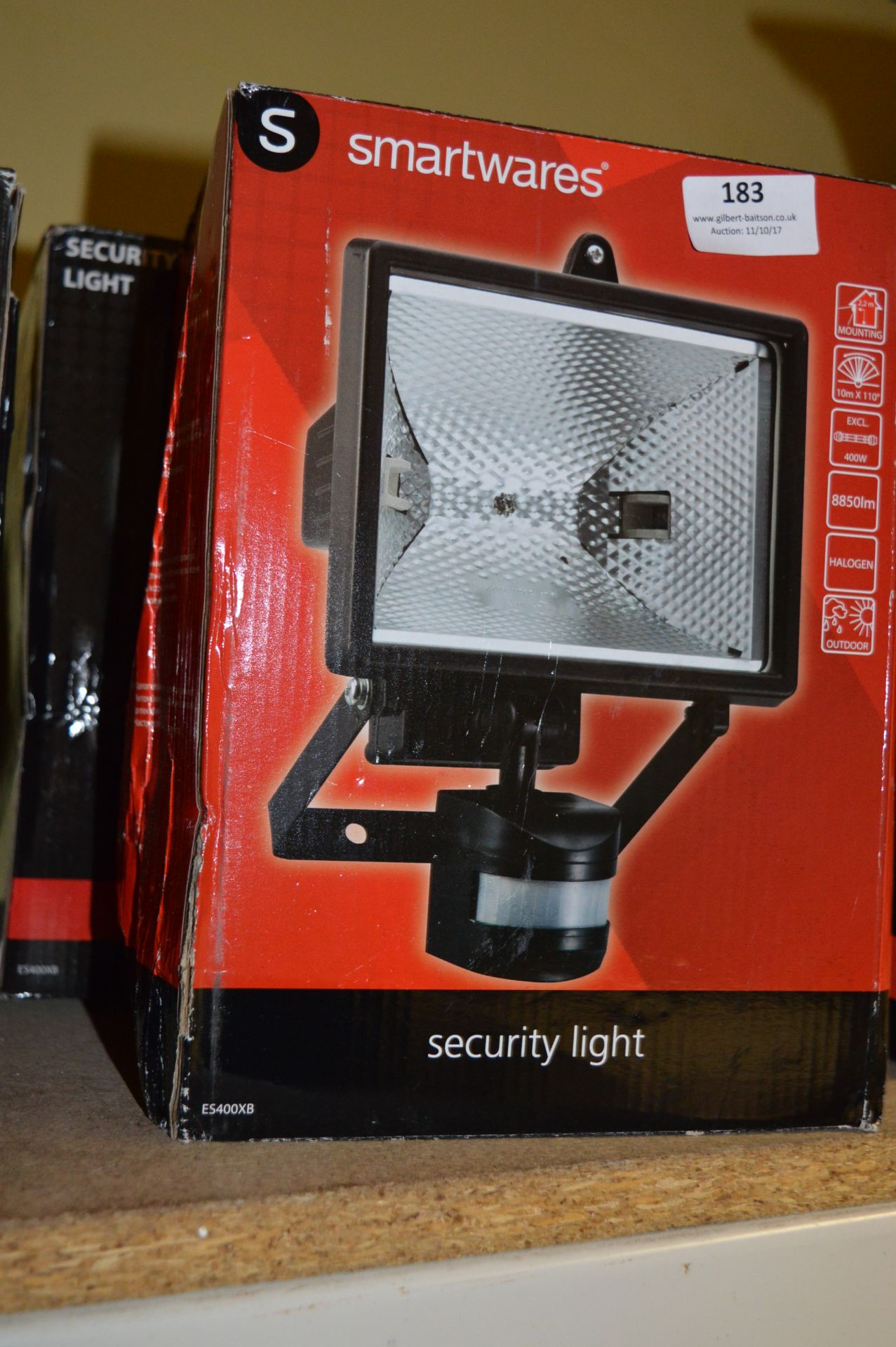 *Three 500W Pir Security Lights