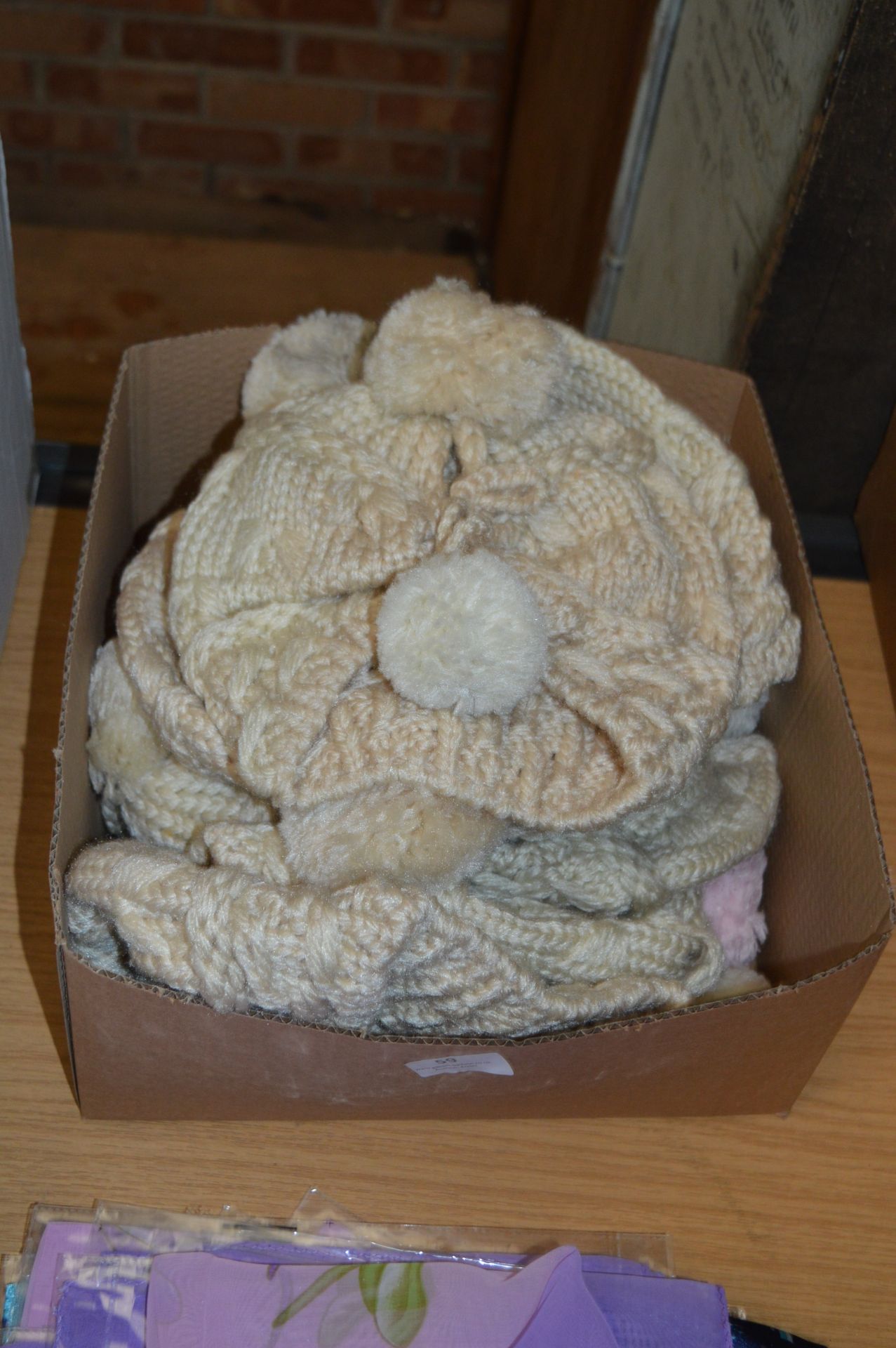 *Box Containing 8 Wool Hats