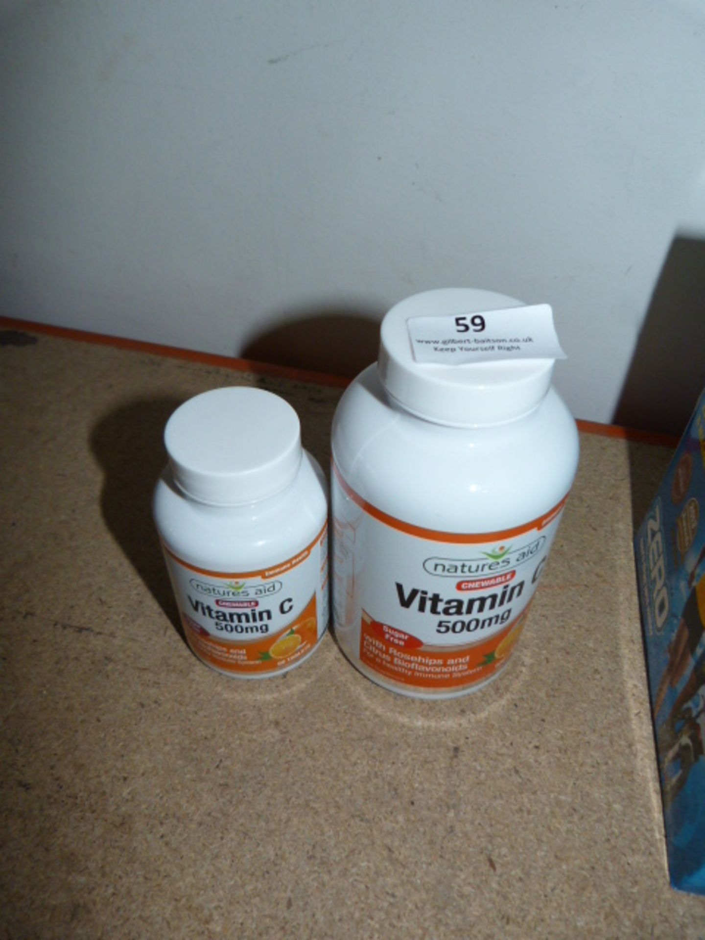 *1 x 100 & 1 x 50 of Chewable Vitamin C Tablets