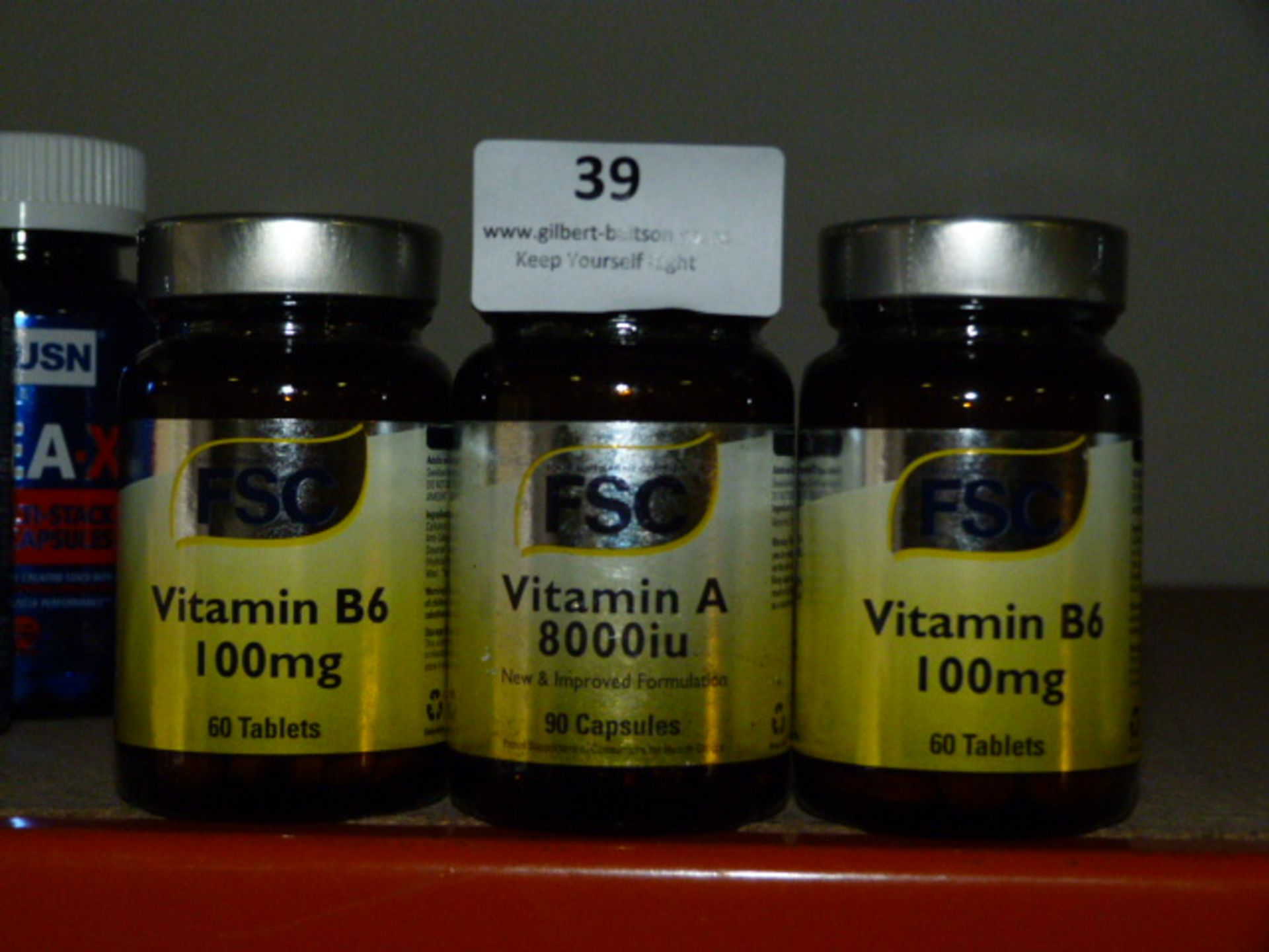 *3 x 60 Tablets of SFC Vitamin B6
