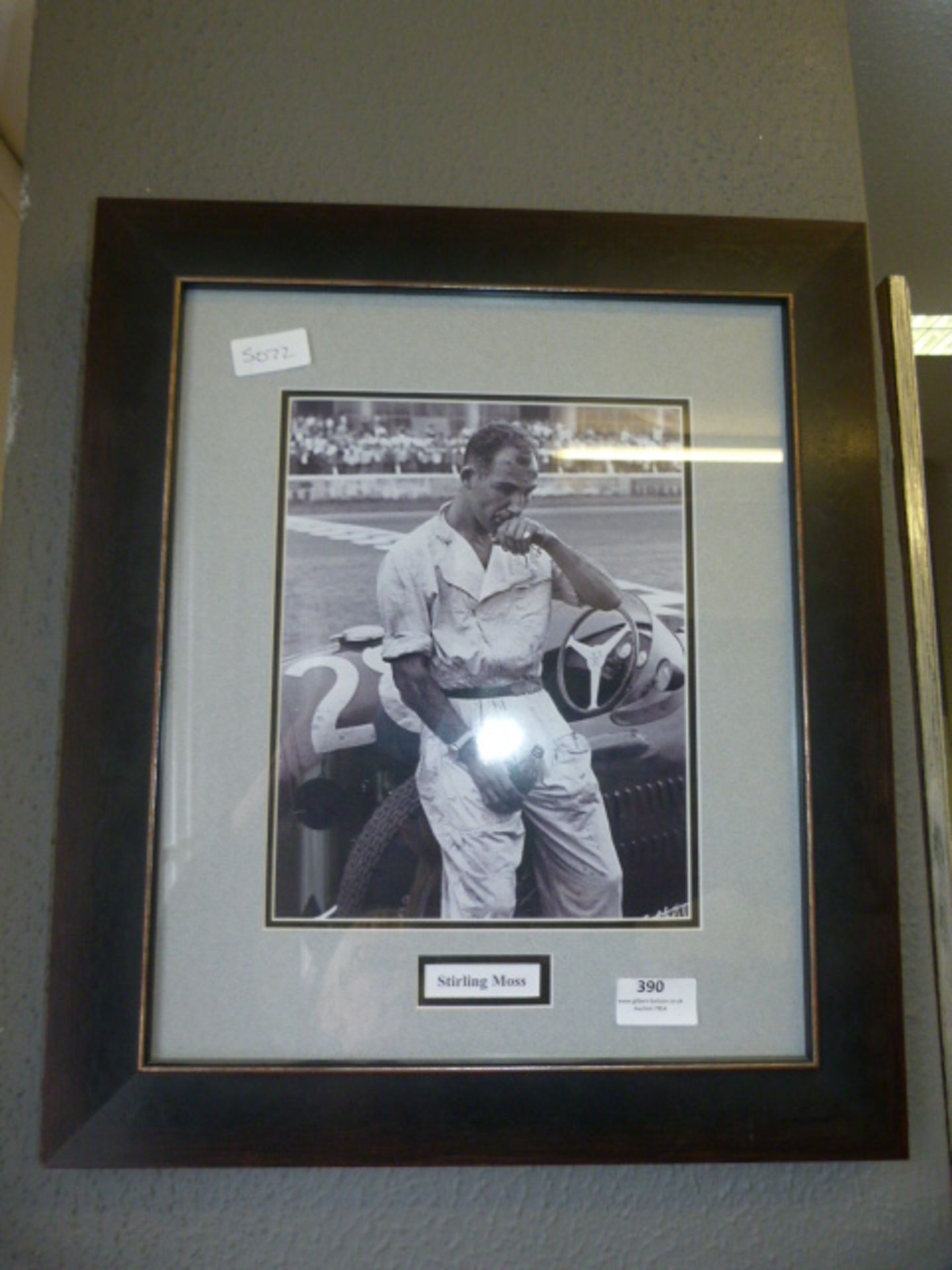 Framed Photo Print "Stirling Moss"