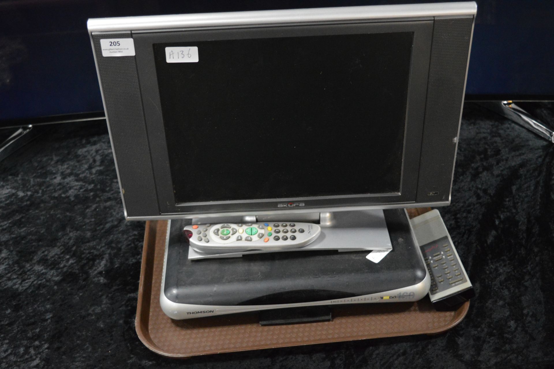 Acura 15" TV with Thomson Digital Recorder