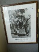 Framed Golf Print "Byron Nelson"