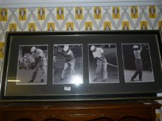 Framed Photos Print "Golfer"