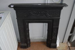 Victorian Cast Iron Bedroom Fireplace