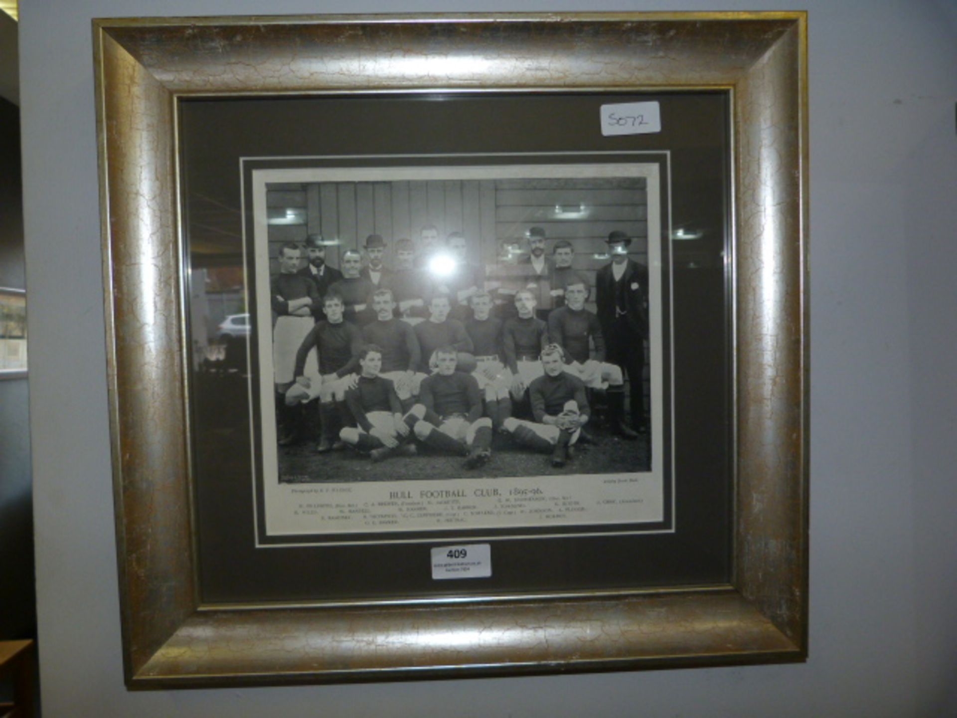Framed Photo Print "Hull Football Club 1895/96"