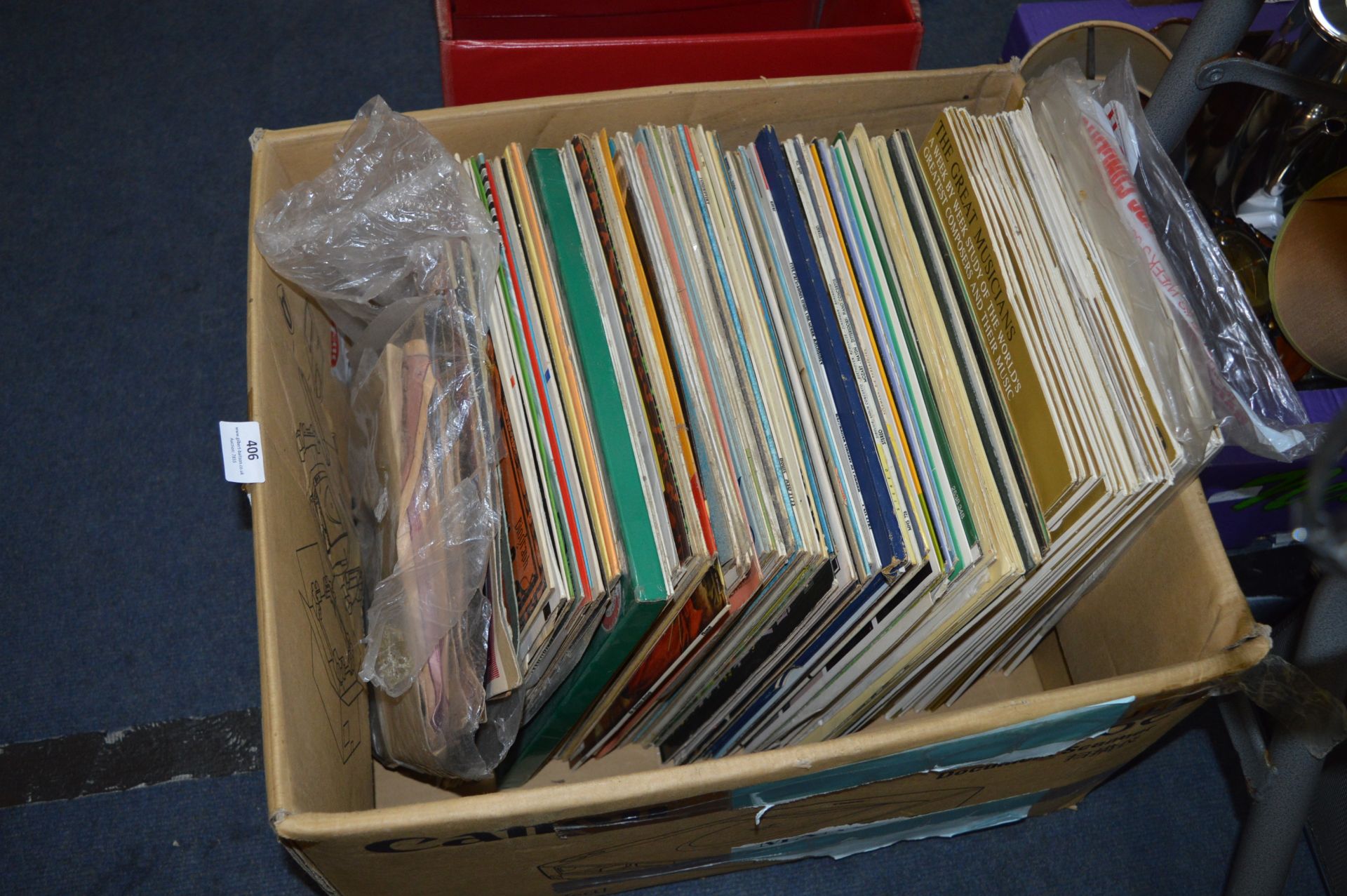 Large Collection of LPs and 45rpm Records - Classical Music