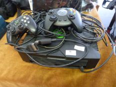 Xbox Console with Controllers