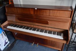 Hupfeld Mahogany Cased Upright Piano