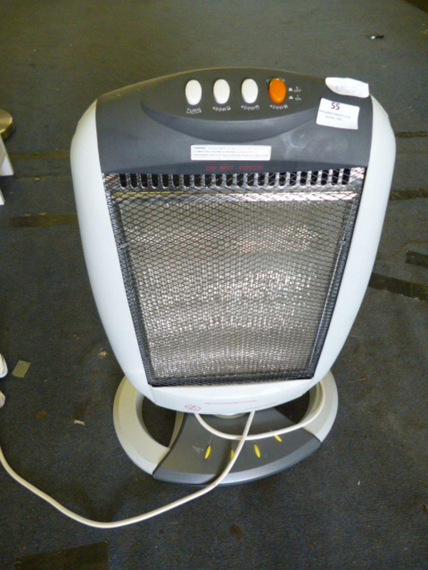 Rotating Halogen Heater