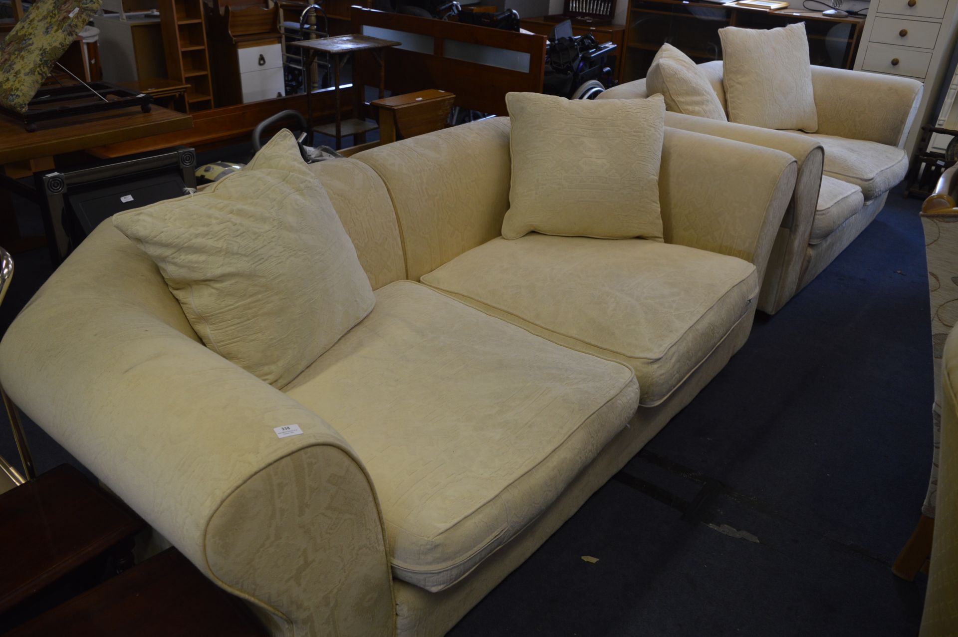 Pair of Low Back Sofas