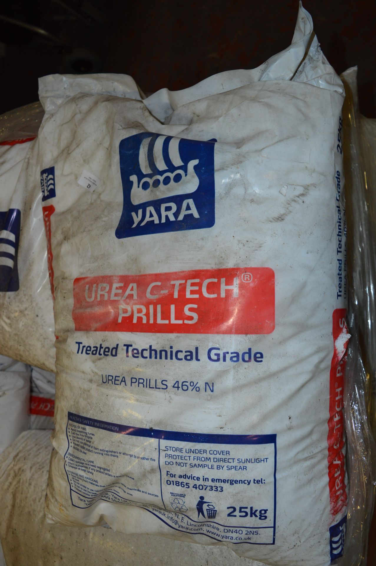 *24x 25kg Bags of Yara Urea C-Tech Prills - Image 2 of 2