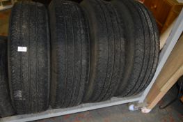 *Set of Four Nexen 215/75R16c Tyres on Five Stud Steel Rims (Ford Ranger)