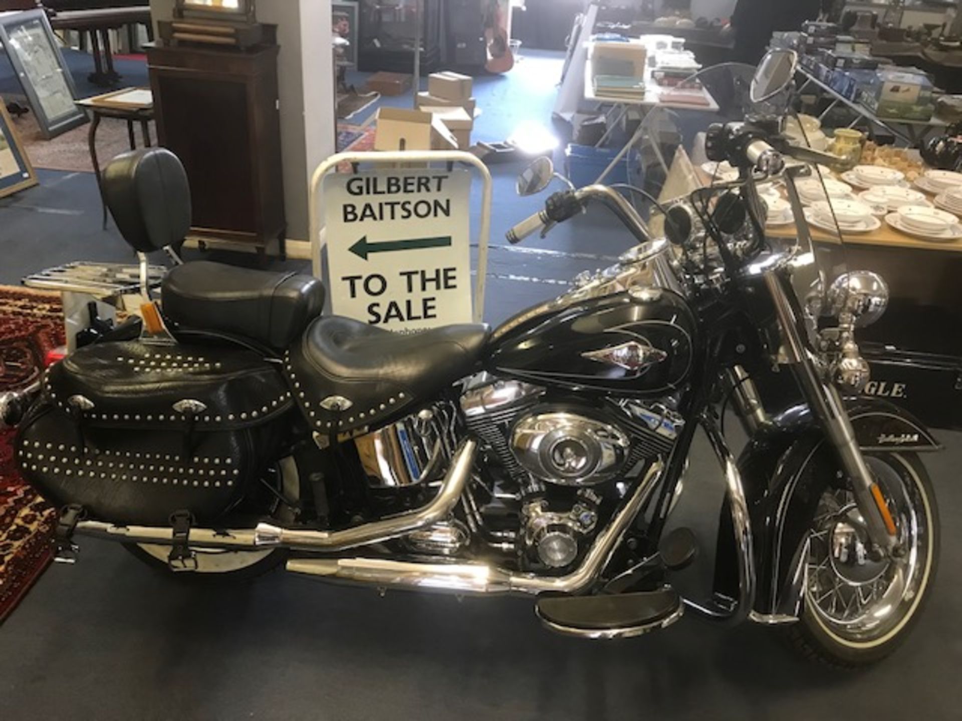 Harley Davidson Heritage Softail Reg: MV58 FWY Milage: 41449 - MOT 22nd September 2018