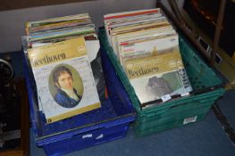 Large Selection of LP Records; Classical and Big Band