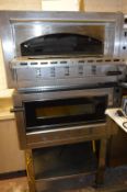 Two Deck Gas Fired Stainless Steel Pizza Oven