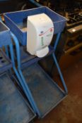 Janitors Trolley with Hand Cleanser Pump