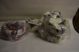*Five Capitano Training Pro Ball Size: 3 and a Joma Dalai Soccer Ball (White & Red)