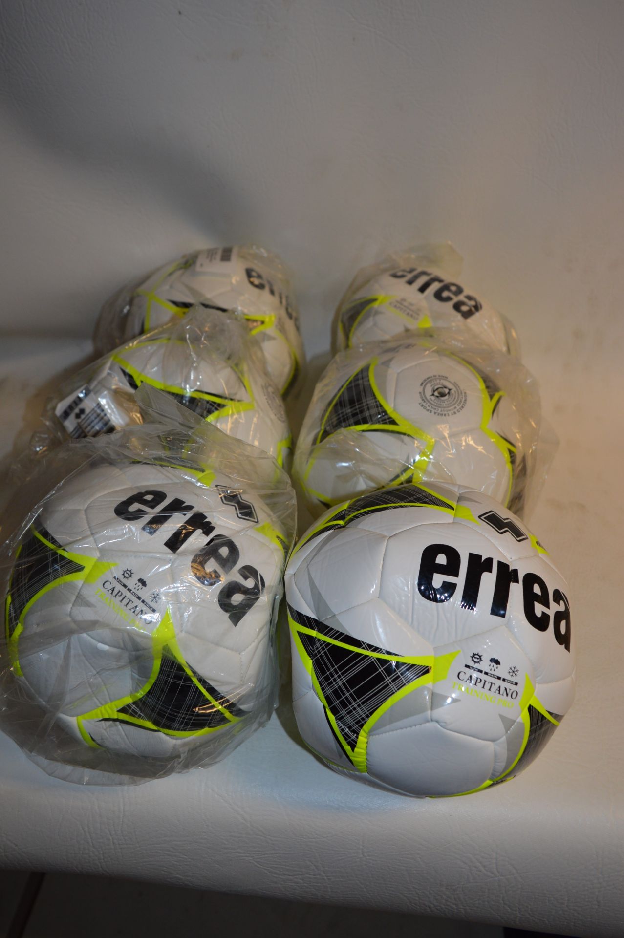 *Eight Errea Capitano Training Balls