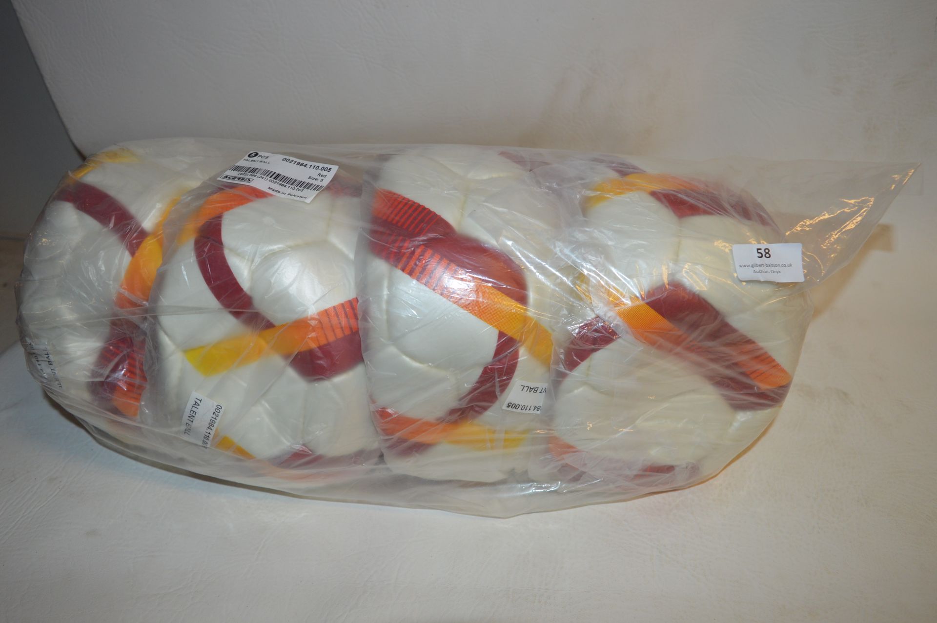 *Four Acerbis Talent Balls Size: 5