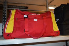 *Macron Red & Yellow Sports Holdall
