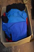 *Box Containing 25 Assorted Hoodies, Sweatshirts and Other Tops (Various Sizes and Colours)