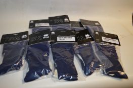 *Nine Pairs of Errea Junior Technical Sports Socks (Navy & White)