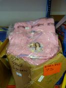 Box Containing 75 Pairs of Girls Barbie Pajamas Size 3-4 to 7-8 Years
