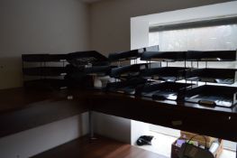 *Quantity of Desktop Filing Shelves