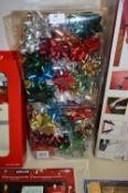 *Two Packs of 50 Christmas Gift Bows
