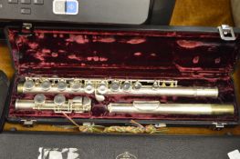 Cased Boosey & Hawkes no.78 Flute