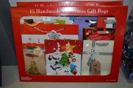 *Two Pack of 15 Christmas Gift Bags
