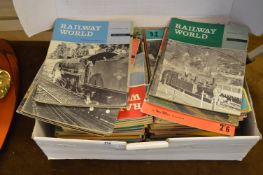 Collection of 1960s Railway World Magazines