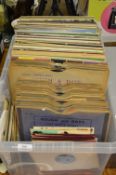 Large Quantity of LPs, 78s, 45rpm Records