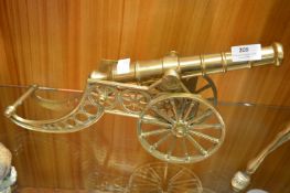 Large Brass Canon