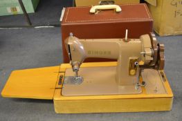Cased Singer Sewing Machine