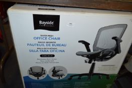 *Bayside Silver Mesh Office Chair