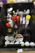 *Assorted Car Valeting Cleaning Chemicals, Waxes and Polishes