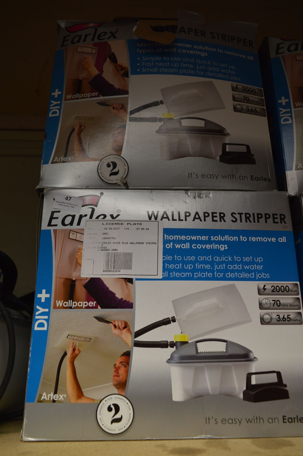 *Two Earlex Wallpaper Steamers