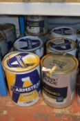 6x5L of Dulux and Armstead Eggshell Paints (Assorted Colours)