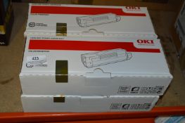 Four OKI Toner Cartridges C5100-C5400